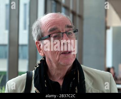 Le photographe Magnum David Hurn au Eye Festival à Aberystwyth, 2012 Banque D'Images