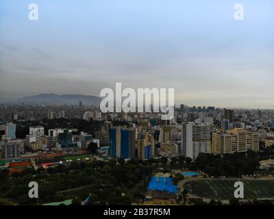 Jésus maria district de la capitale péruvienne Lima, photo prise avec drone Banque D'Images