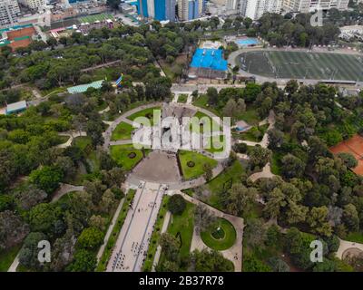 Jésus maria district de la capitale péruvienne Lima, photo prise avec drone Banque D'Images