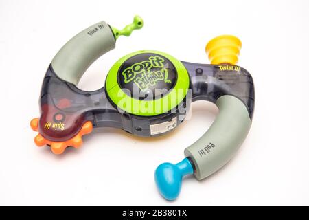 Jeu Rétro Pour Ordinateur De Poche Hasbro Bop It Extreme 2 Banque D'Images