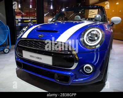 Francfort-Sur-Le-Main, Allemagne. 10 septembre 2019. Frankfurt International Motor Show 2019, Iaa, Internationale Automobil Ausstellung: Mini Cooper S Cabriolet. Crédit: Christian Lademann Banque D'Images