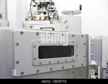 Un dispositif à vide équipement industriel de laboratoire de recherche et développement Banque D'Images