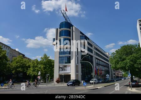 Willy-Brandt-Haus, Wilhelmstrasse, Kreuzberg, Berlin, Deutschland Banque D'Images