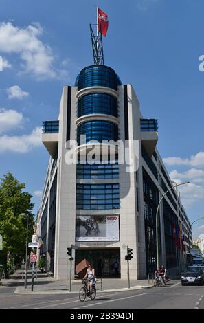 Willy-Brandt-Haus, Wilhelmstrasse, Kreuzberg, Berlin, Deutschland Banque D'Images