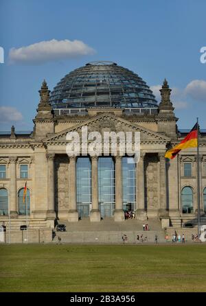 Reichstag, Tiergarten, Mitte, Berlin, Deutschland Banque D'Images