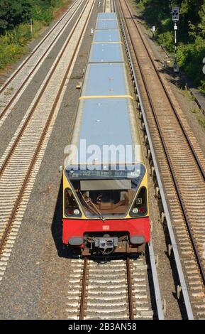 Ringbahn, Wilmersdorf, Berlin, Deutschland Banque D'Images