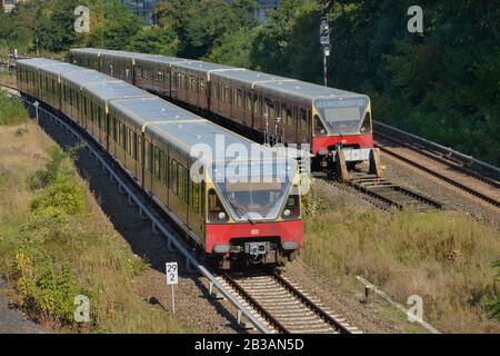 Ringbahn, Wilmersdorf, Berlin, Deutschland Banque D'Images