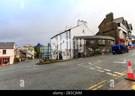 Bowness-On-Windermere, Lake District Banque D'Images