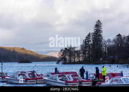 Bowness-On-Windermere, Lake District Banque D'Images