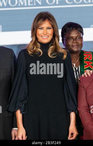 Washington, États-Unis. 04 mars 2020. Première dame, Melania Trump à l'International Women of Courage Awards 2020. Crédit: Sopa Images Limited/Alay Live News Banque D'Images
