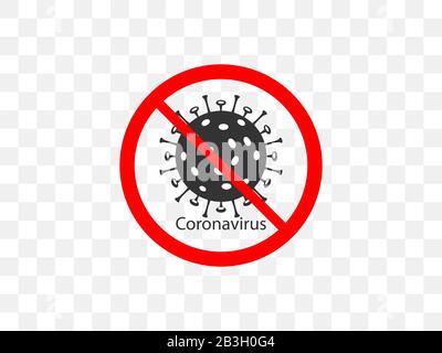 Coronavirus, icône COVID-19. Illustration vectorielle, conception plate. Illustration de Vecteur