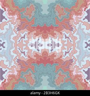 Motif Sans Couture En Terrazzo. Texture Vectorielle De Marbre Rose Aux Accents Turquoise. Sol En Pierre De Marbre. Imitation de la structure en pierre, sous-groupe Illustration de Vecteur