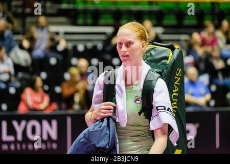 Le 04/03/2020, Lyon, Auvergne-Rhône-Alpes, France. 6ème Sense – tennis pour Femme ouvert au Palais des Sports de Gerland. Banque D'Images