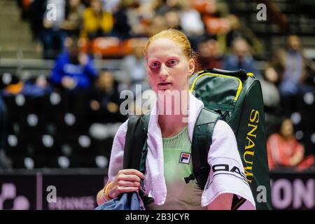 Le 04/03/2020, Lyon, Auvergne-Rhône-Alpes, France. 6ème Sense – tennis pour Femme ouvert au Palais des Sports de Gerland. Banque D'Images
