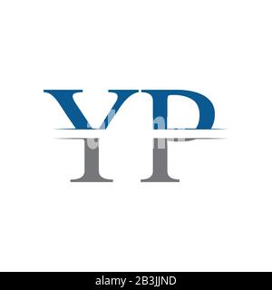 Modèle Vectoriel De Conception De Logo Yp Initial. Illustration Vectorielle Du Logo Professionnel Yp Lettre Créative Illustration de Vecteur