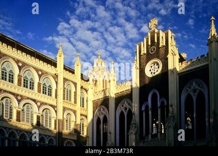 St Xavier's College, Bombay, Mumbai, Maharashtra, Inde, Asie Banque D'Images