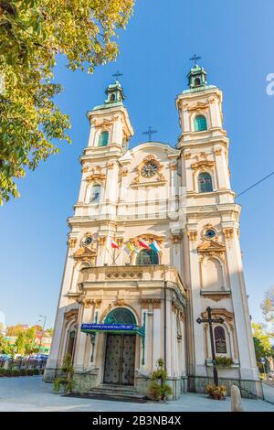 Église Catholique Romaine De La Divine Providence À Bielsko Biala, Silésie Voivodeship, Pologne, Europe Banque D'Images