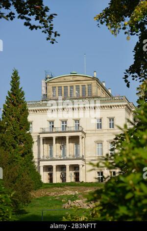 Villa Huegel, Essen, Nordrhein-Westfalen, Allemagne Banque D'Images