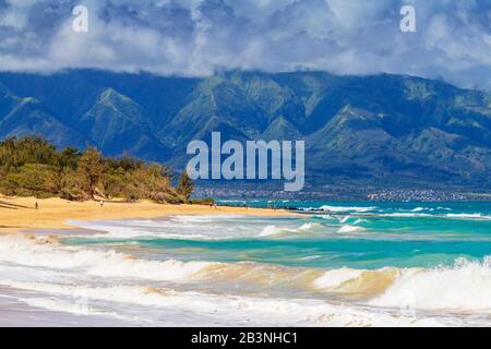 Baldwin Beach, Maui Island, Hawaï, États-Unis D'Amérique, Amérique Du Nord Banque D'Images