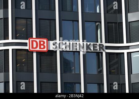 DB Schenker, Kruppstrasse, Essen, Nordrhein-Westfalen, Deutschland Banque D'Images