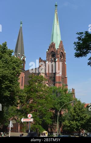 Apostel-Paulus-Kirche, Akazienstrasse, Schöneberg, Berlin, Deutschland / Schöneberg Banque D'Images