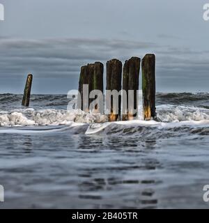 Communauté De Nebel, Île De La Mer Du Nord D'Amrum, Frise Du Nord, Schleswig-Holstein, Allemagne Du Nord, Europe Banque D'Images