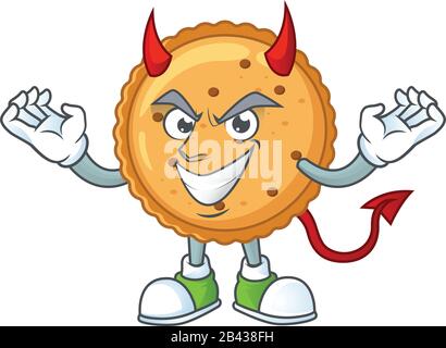 Un diable cruel beurre d'arachide cookies dessin de personnage de dessin de dessin de dessin de dessin de dessin de dessin Illustration de Vecteur