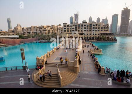 Souk al Bahar à Dubaï, Émirats arabes Unis Banque D'Images