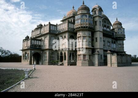 Vijay villas palais à mandvi kutch au gujarat Inde, Asie Banque D'Images