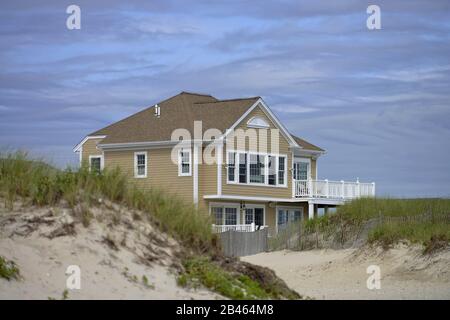 Strandhaus, Dennis Port, Cape Cod, Massachusetts, États-Unis Banque D'Images