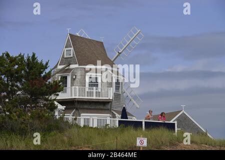 Strandhaus, Dennis Port, Cape Cod, Massachusetts, États-Unis Banque D'Images