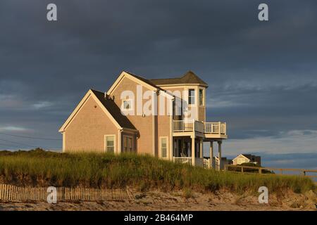 Strandhaus, Dennis Port, Cape Cod, Massachusetts, États-Unis Banque D'Images