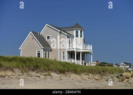 Strandhaus, Dennis Port, Cape Cod, Massachusetts, États-Unis Banque D'Images