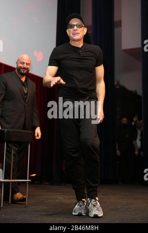 6 mars 2020: Jean-CLAUDE VAN DAMME sur scène lors de sa tournée australienne au Wesley Conference Center Sydney le 06 mars 2020 à Sydney, Nouvelle-Galles du Sud Australie (Credit image: © Christopher Khoury/Australian Press Agency via ZUMA Wire) Banque D'Images