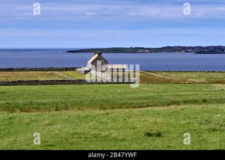 Royaume-Uni, Écosse, Orkney Islands est un archipel dans les îles du Nord de l'Écosse , l'océan Atlantique, le Mainland, Banque D'Images