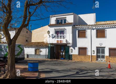 Faites des achats à El Contador, une petite ville d'Andalousie Espagne Banque D'Images