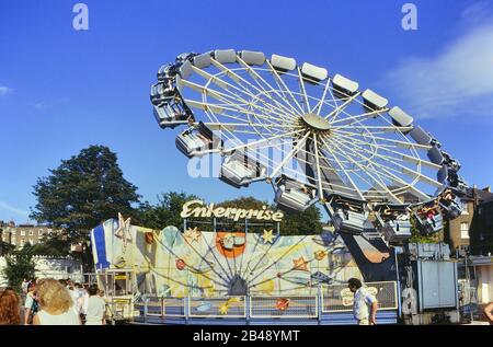 Enterprise Ride, Dreamland Margate. Kent. Angleterre. ROYAUME-UNI. Vers les années 1980 Banque D'Images