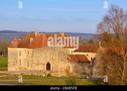 France, Côte-d'Or (21), château d'Eguilly Banque D'Images