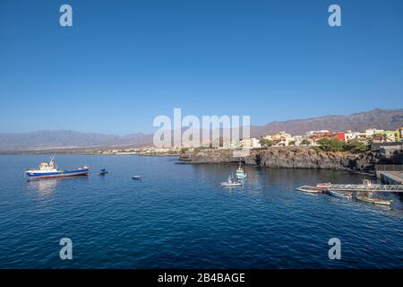 Cap-Vert, Île De Santo Antao, Port De Porto Novo Banque D'Images