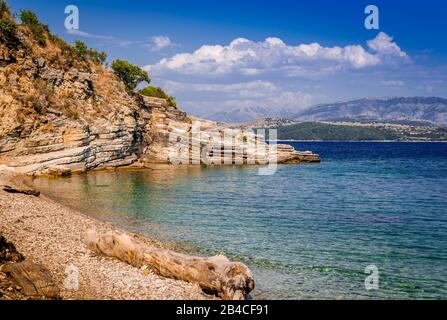 Beaux paysages de Corfou, Grèce