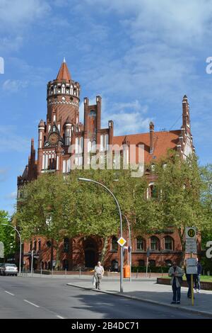 Rathaus, suis Berkaer Stein, Wilmersdorf de Berlin accueille dignement,,, Deutschland Banque D'Images