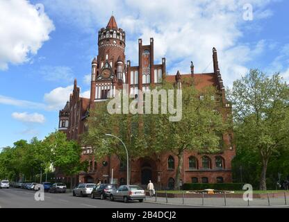 Rathaus, suis Berkaer Stein, Wilmersdorf de Berlin accueille dignement,,, Deutschland Banque D'Images