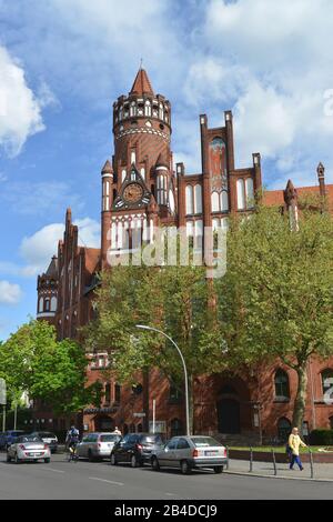 Rathaus, suis Berkaer Stein, Wilmersdorf de Berlin accueille dignement,,, Deutschland Banque D'Images