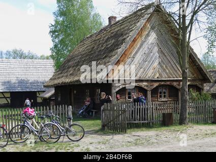 Freilichtmuseum, Tychy , Zielona Gora, Pologne Banque D'Images