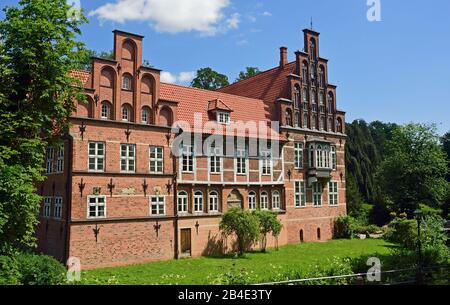 Europe, Allemagne, Hambourg, Bergedorf district, Bergedorf Château du XVIIe siècle, le seul château de Hambourg, Banque D'Images