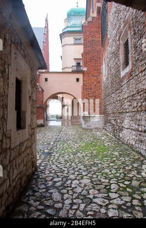 Le Château Royal de Wawel, Cracovie, Pologne Banque D'Images