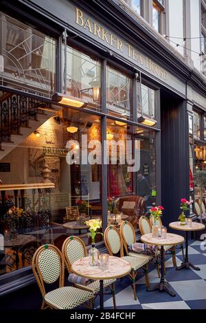 High Street Arcade, Cardiff, Pays De Galles Du Sud Banque D'Images