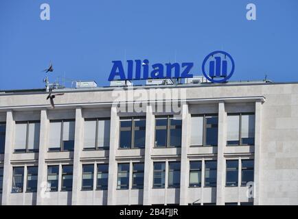 Allianz-Buerohaus, Joachimstaler Strasse, Charlottenburg, Berlin, Deutschland Banque D'Images