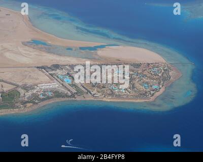 Hotelanlagen, Hurghada, Aegypten / Ägypten Banque D'Images