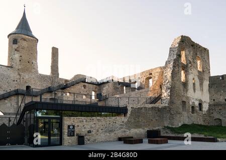 Estland, Westküste, Kuraort Haapsalu, Bischofsburg, Haapsalu Linnus, Musée Banque D'Images